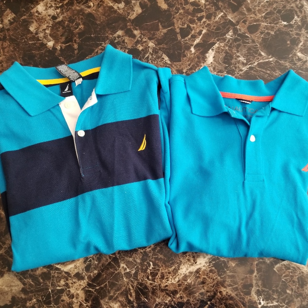 Boys Nautica  Short Sleeved Polo Shirts